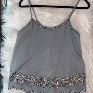 Express Beaded Women’s Tank